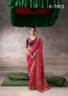 Kamala Silk By Kira Pure Crepe Fancy Saree Collection Best Wholesale Shop In Surat